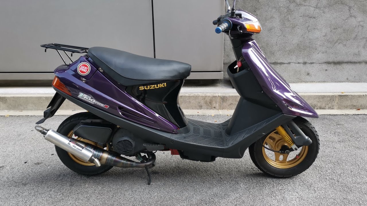 1996 Suzuki V100 Address Malaysia specs full restore  Walkaround