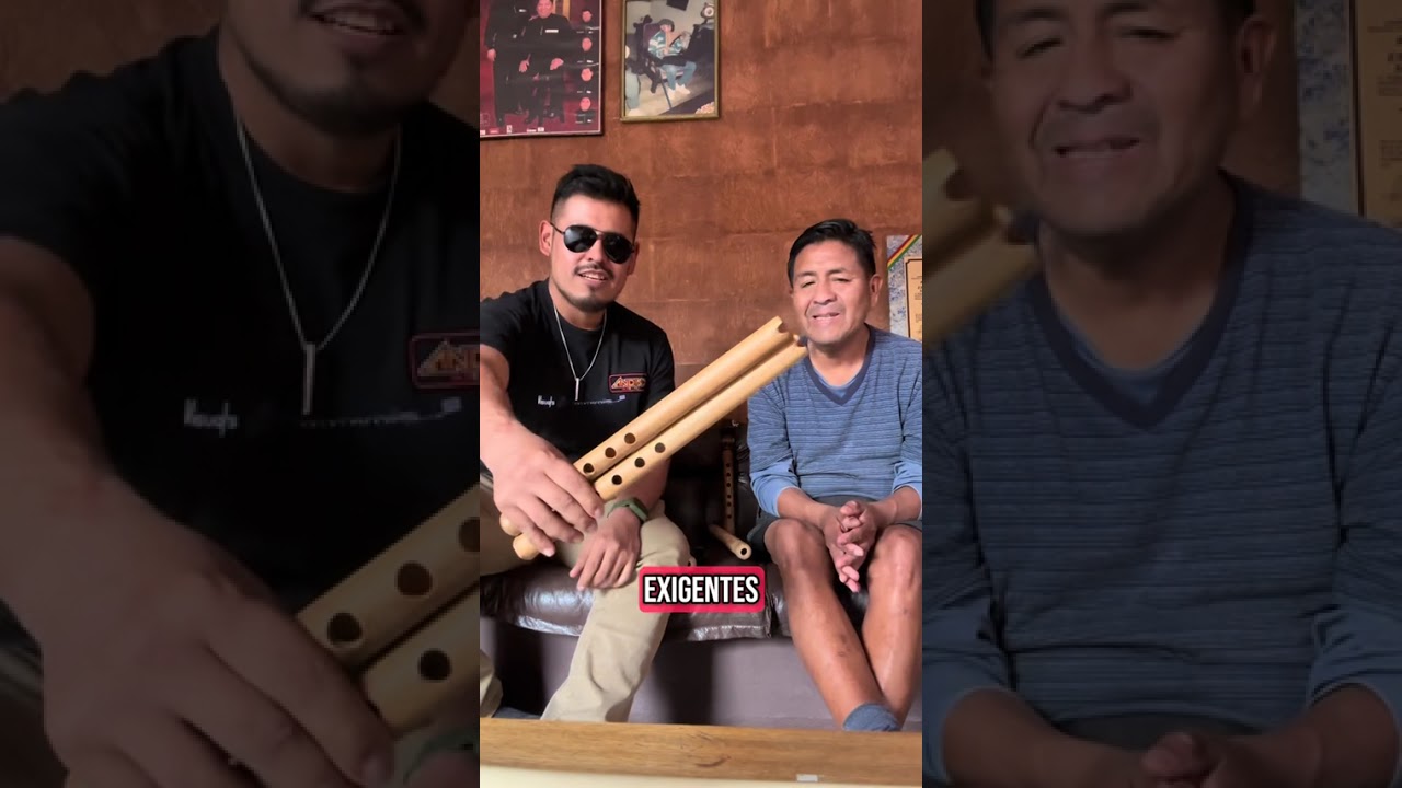 Quenas IVAN ALANDRES, de visita en su taller. 🇧🇴🔥🎶