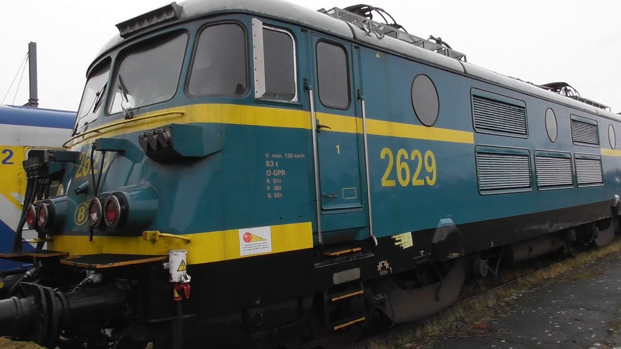 TSP PFT | Saint Ghislain | HLE 26 / HLE 18 / AM50 / NMBS SNCB Materiaal Museum / Musée | Anno 2019