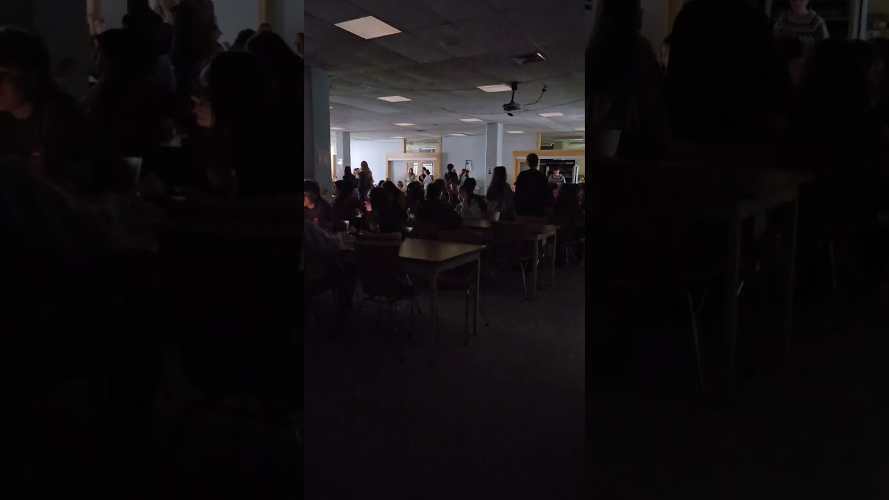 Planned power outage at school today: People's reaction