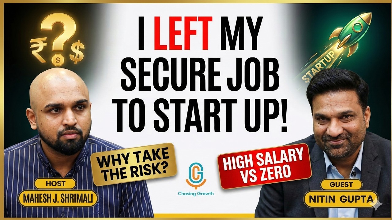 Why He Left a High‑Paying Secure Job to Start Business | Nitin Gupta on Real Estate, Risk & Scale