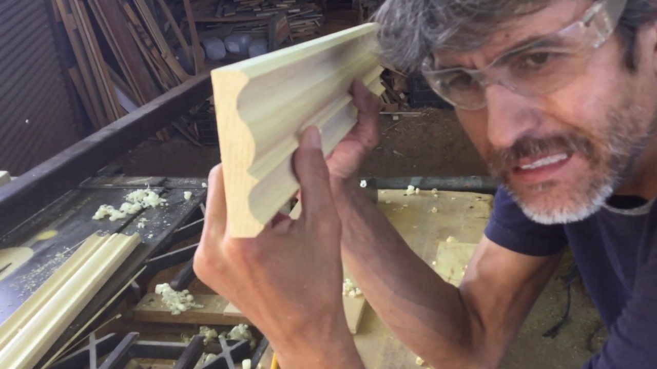 Haciendo moldura romana Pt2