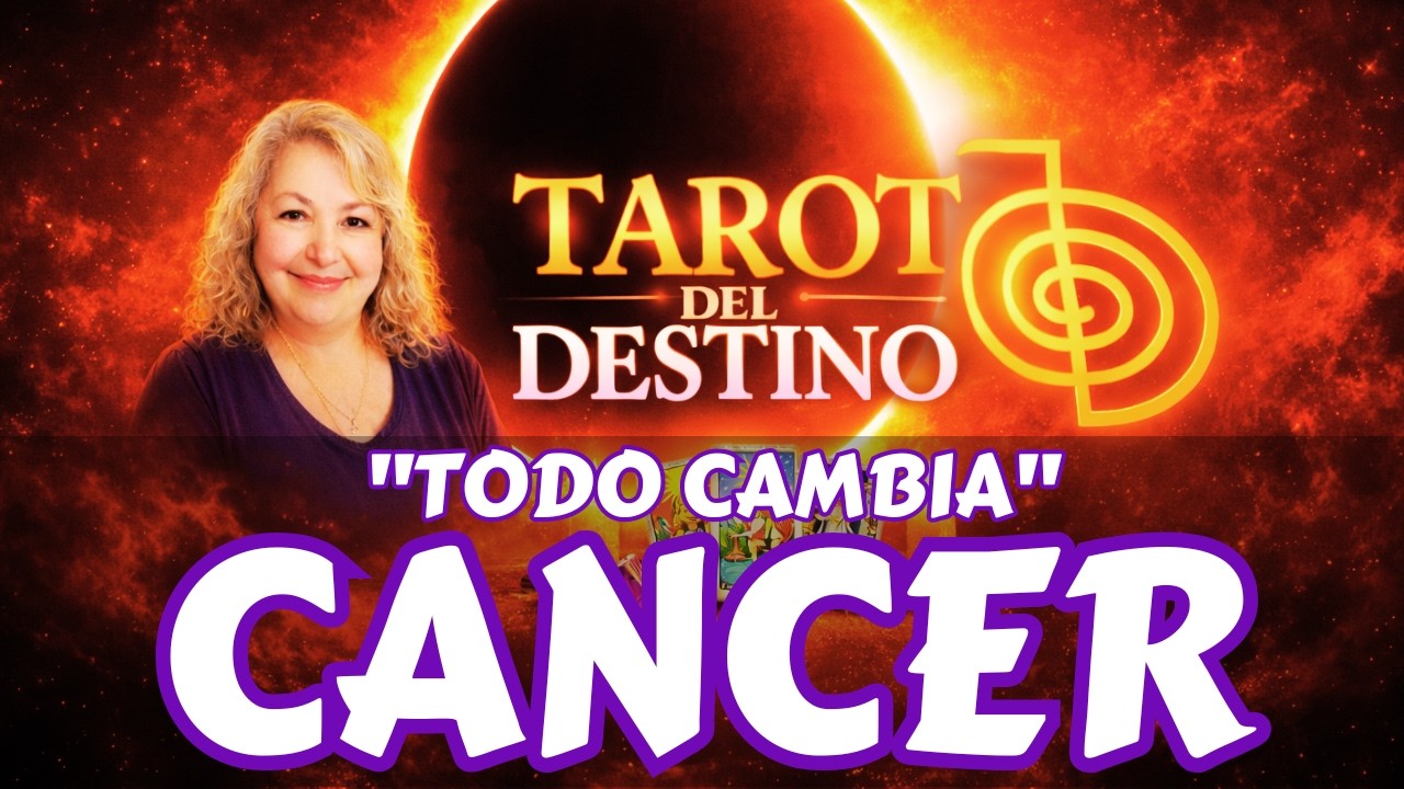 CÁNCER ♋ ÉXITO LABORAL Y SANACIÓN EMOCIONAL… TODO CAMBIA | Tarot del Destino #cancer