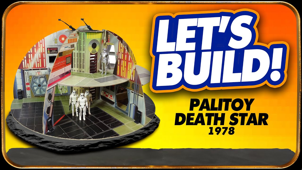 Let's Build the Star Wars Palitoy Death Star from 1978