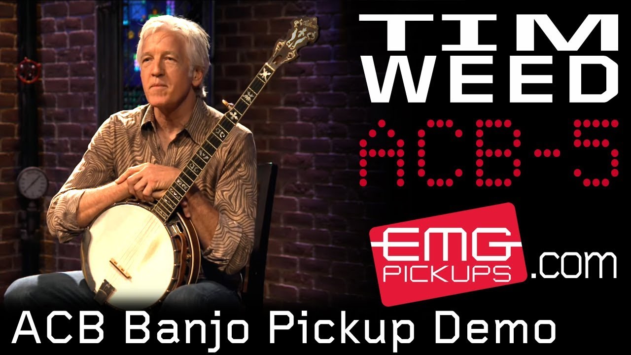 Tim Weed shows off the new EMG ACB banjo pickup for EMGtv