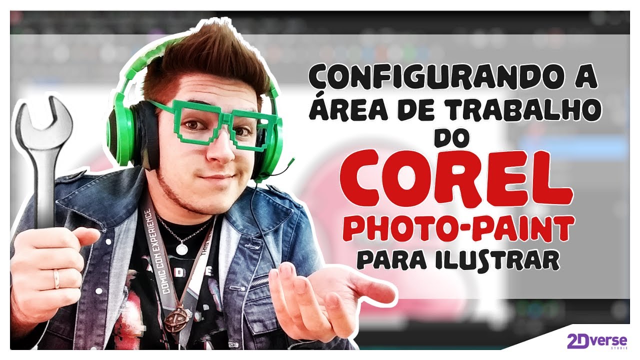 Configurando o COREL PHOTO-PAINT para seguir os Tutoriais!!!