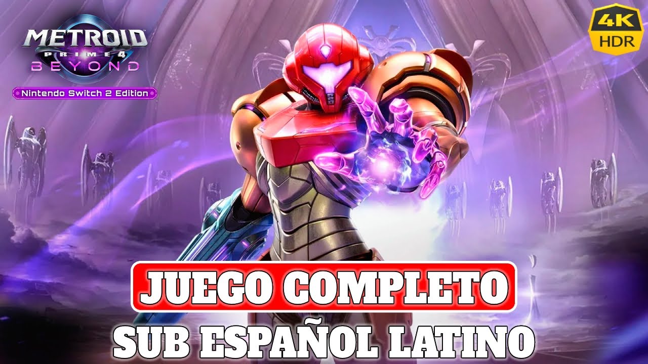 Metroid Prime 4: Beyond | Juego Completo en Español Latino (SUB) | NS2 4K60 HDR