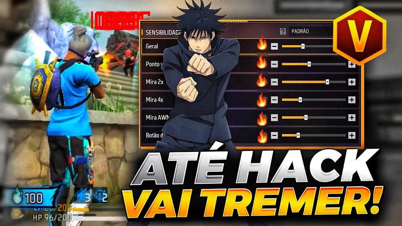 ATUALIZADA 2026!🔥 A MELHOR SENSIBILIDADE para SUBIR CAPA na NOVA ATUALIZAÇÃO do FREE FIRE!