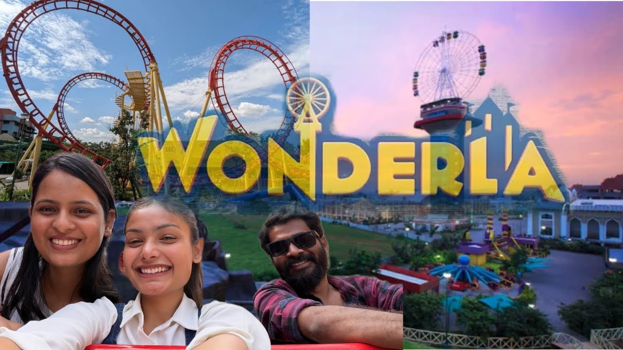 Wonderla amusement park hyderabad #youtube#youtuber#viralvideo#funtime#waterpark#adventure#famlivlog