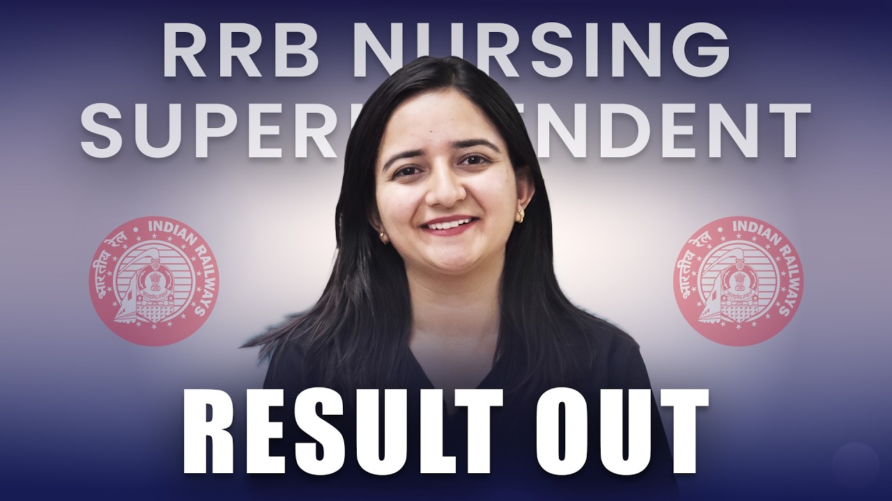 RRB Nursing Superintendent 2025 Result | RRB Nursing Result | Cut Off High 🤔 Zone Wise Cut Off
