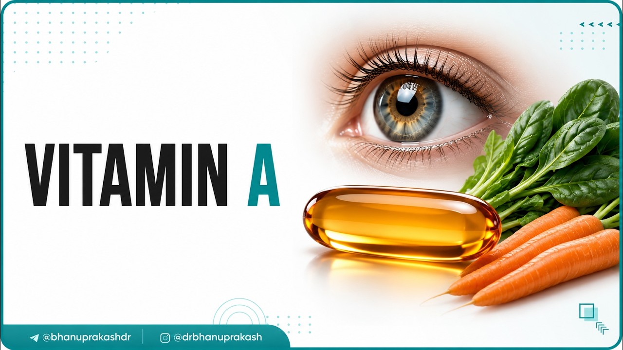 Vitamin A Chemistry , source , Metabolism , Deficiency - Usmle step 1 Biochemistry Dr Bhanu prakash