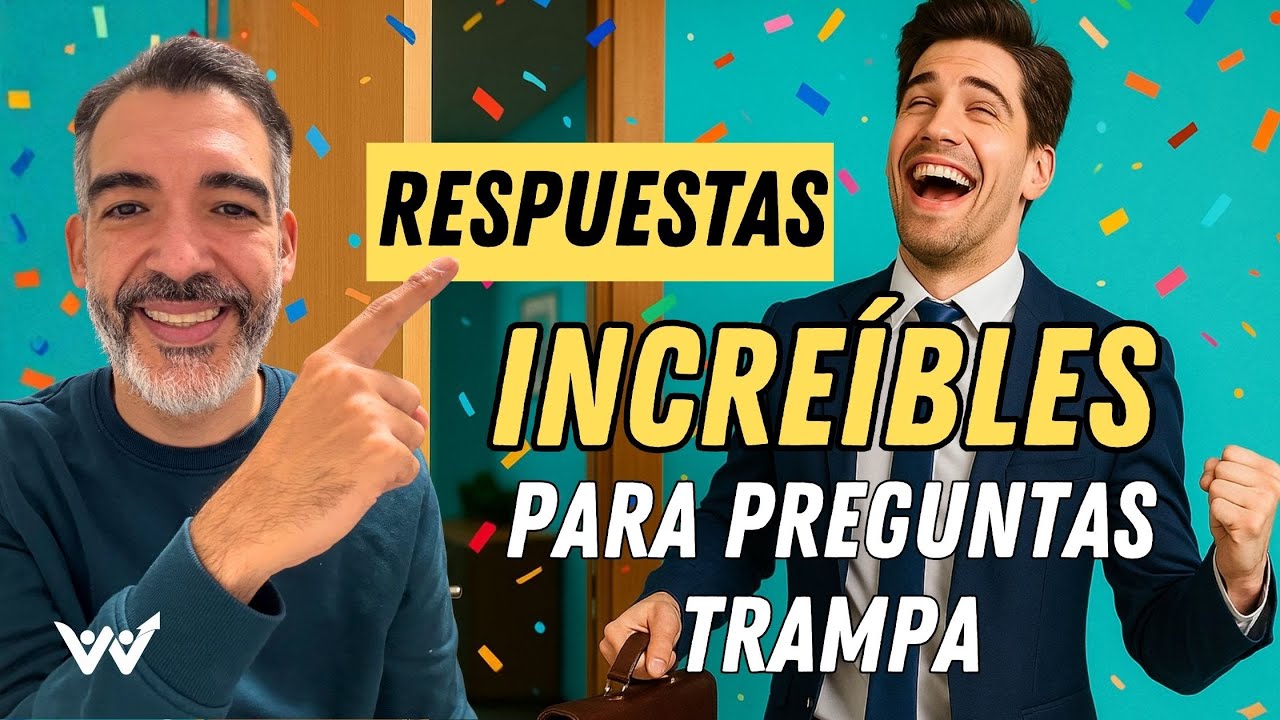 RESPUESTAS INCREÍBLES para PREGUNTAS TRAMPA (y cómo salir airoso sin perder la dignidad 😂)