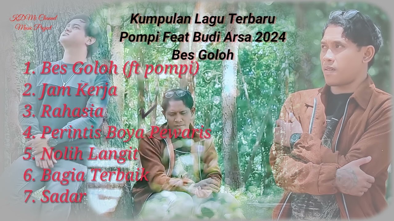 Kumpulan lagu pop Bali Pompi feat Budi Arsa Terbaru 2024 (Bes Goloh)