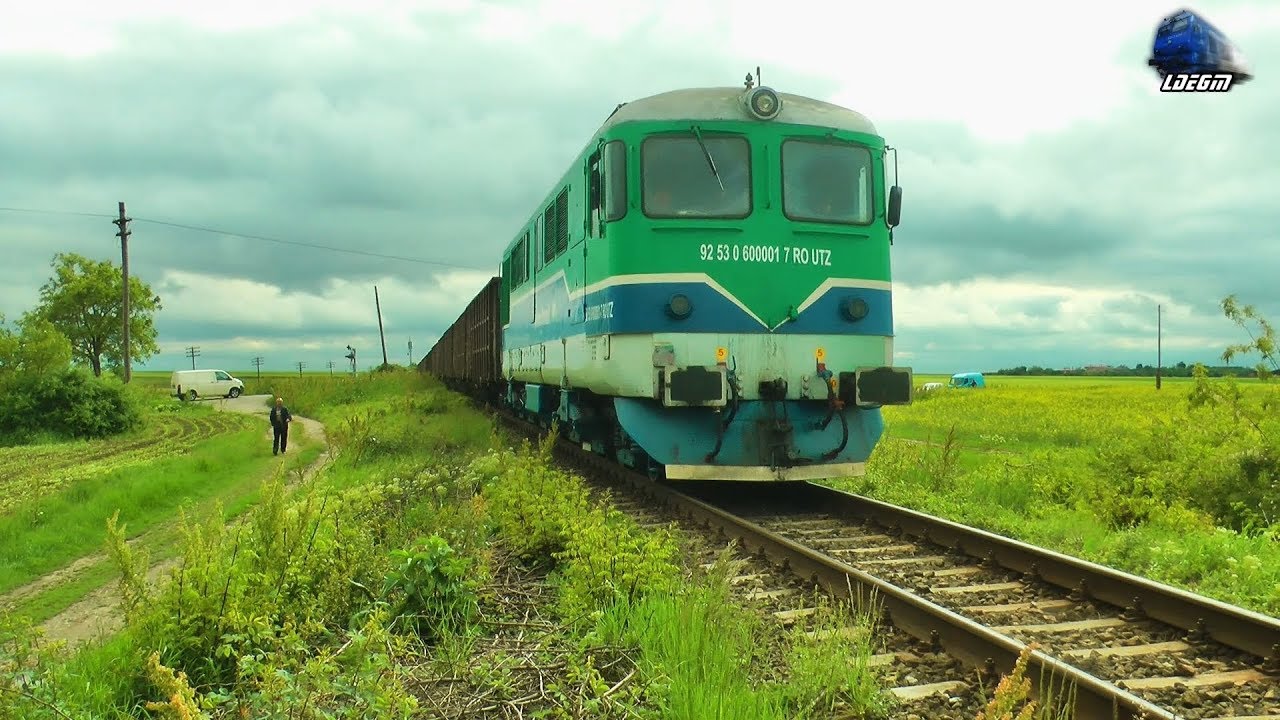 Fluieroasa 60-0001-7 Whistle Loko & Marfar Unicom Tranzit Freight Train Lângă/Near Oradea15 May 2019