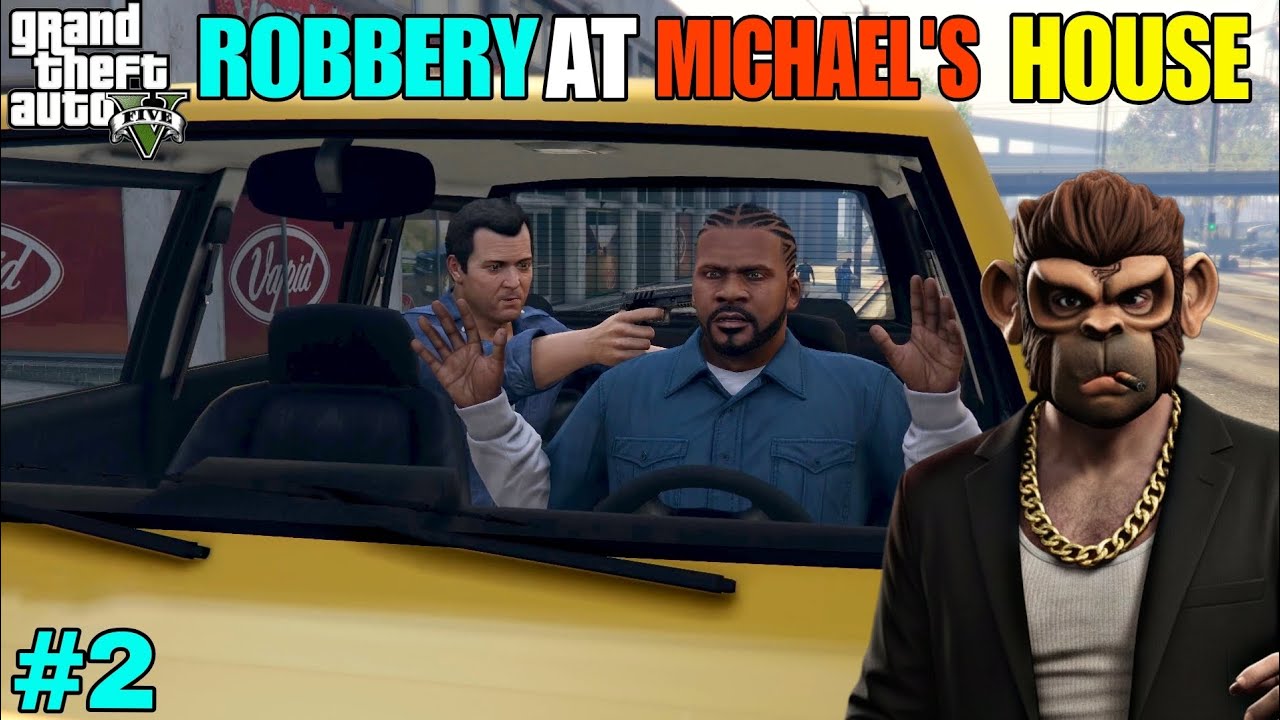 ROBBERY AT MICHAEL'S HOUSE🤯🔫