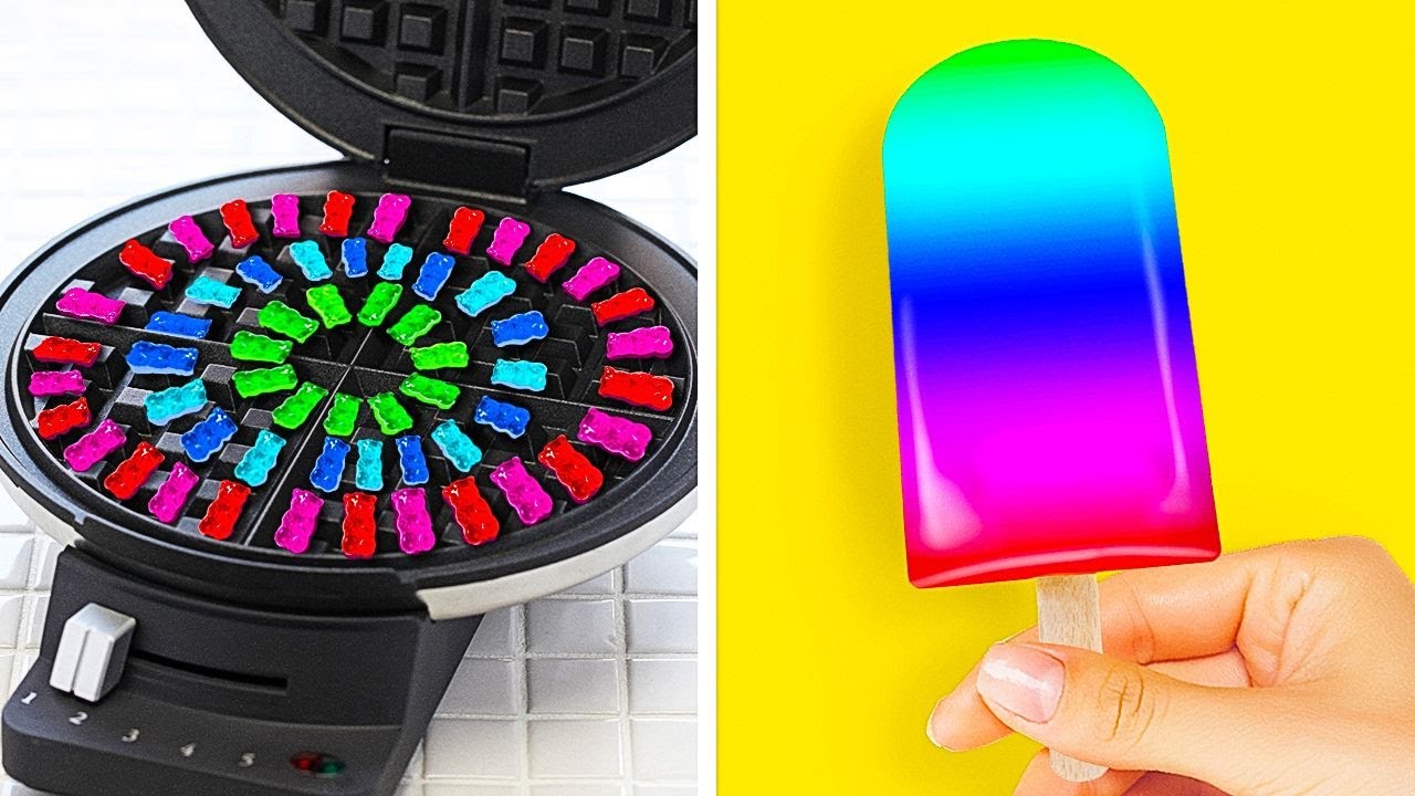 ¡DULCES ARCOIRIS! SIMPLES RECETAS PARA TODA LA FAMILIA