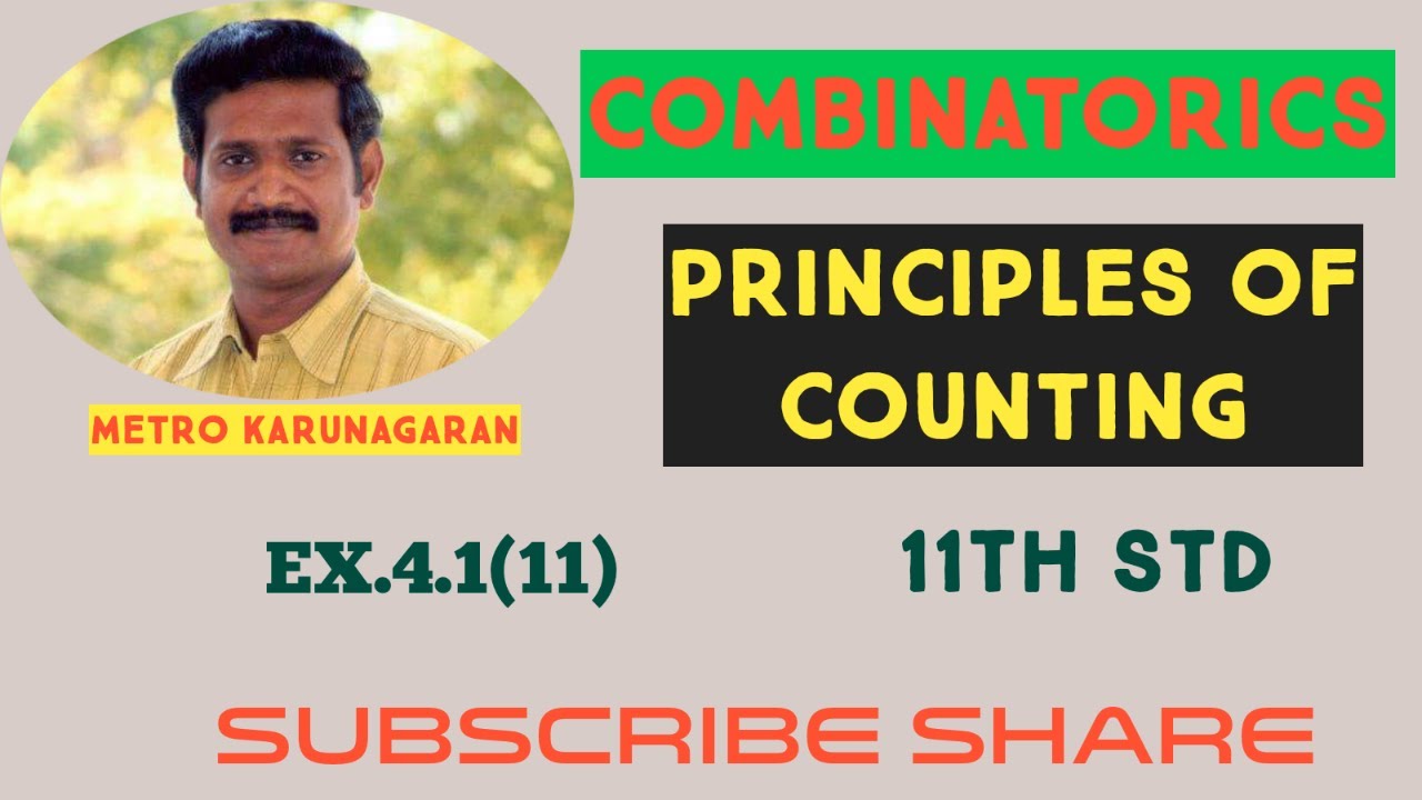 11th Std Maths Ex.4.1(11) How many numbers are there between 1 and 1000 (both inclusive) which are