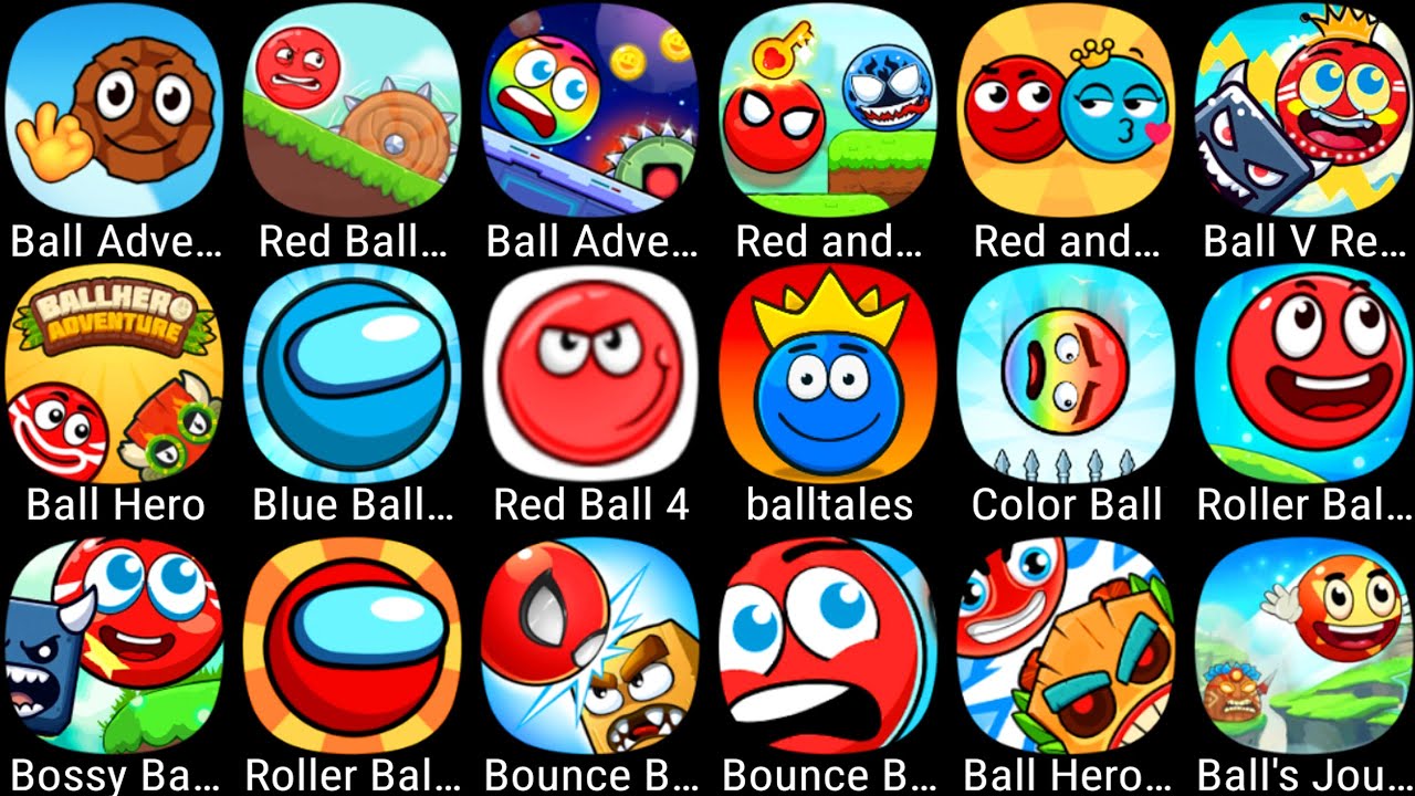 Roller Ball 6,Ball Hero 2 Back To Jungle,Red Ball 4,Ball's Journey 6,Roller Ball 5,Bounce Ball 5...