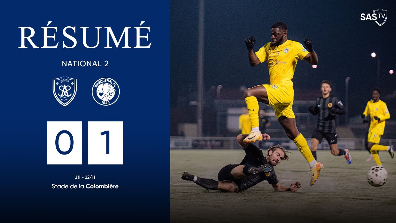 ⚽ Résumé | National 2 - J11 : SAS x WFC (0-1)