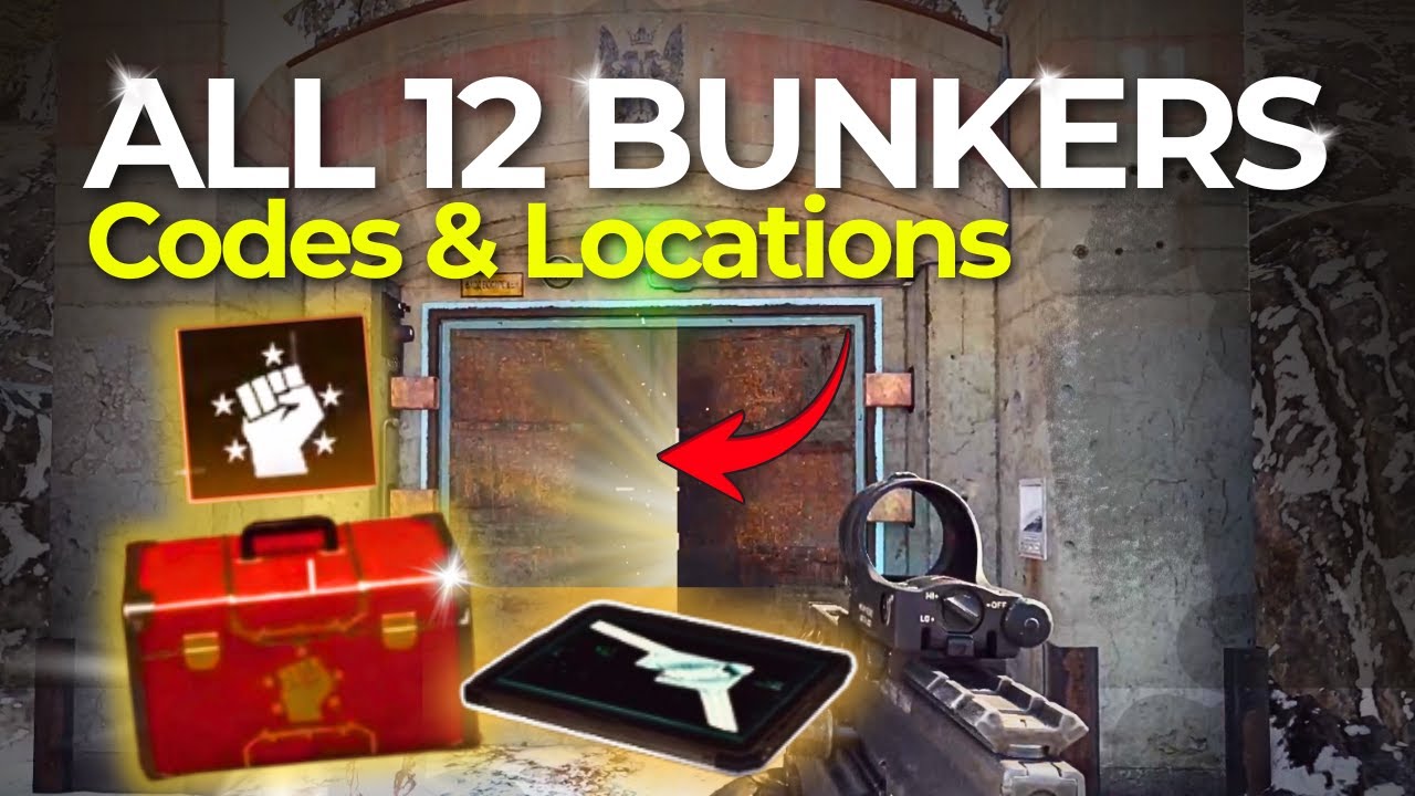 Все 12 бункеров в Верданске (с объяснением секретных кодов)