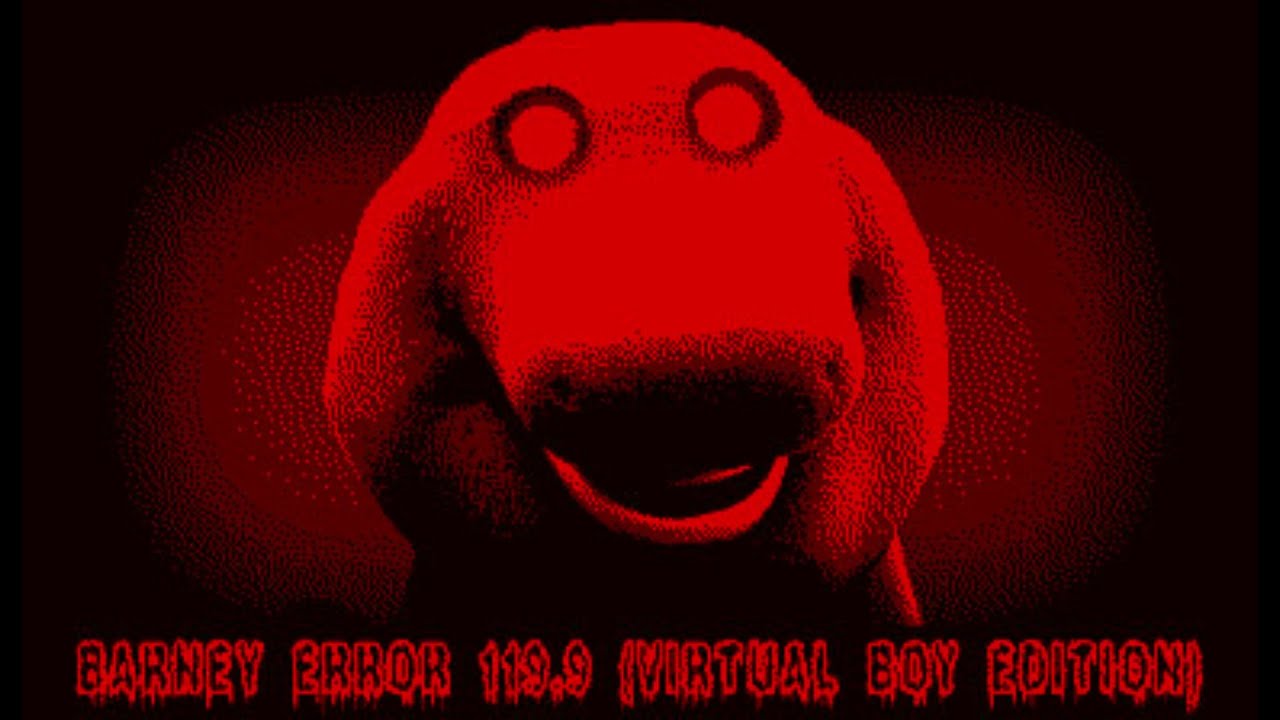 Ошибка Барни 119.9 • Издание Virtual Boy