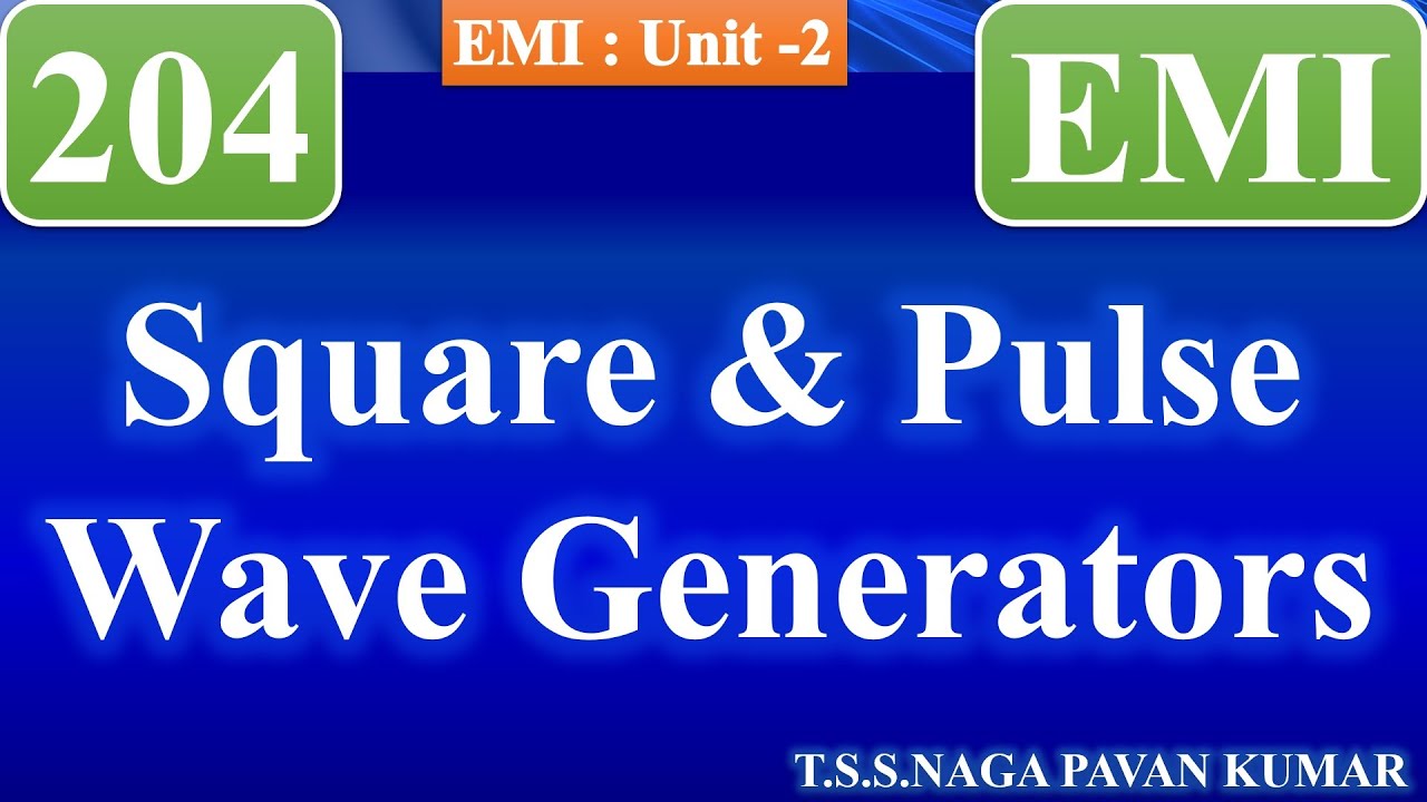 EMI204 - Square & Pulse Wave Generator