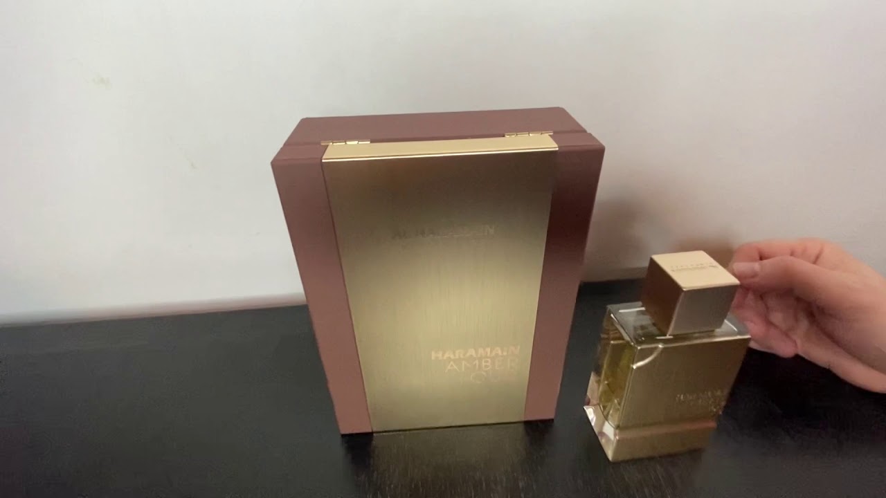 Perfume a ciegas AL HARAMAIN AMBER OUD GOLD.