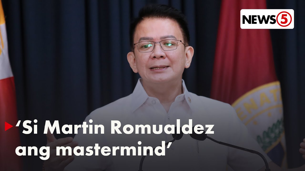 Sen. Escudero, pinangalanang si Rep. Martin Romualdez ang nasa likod ng paglimas sa kaban ng bayan