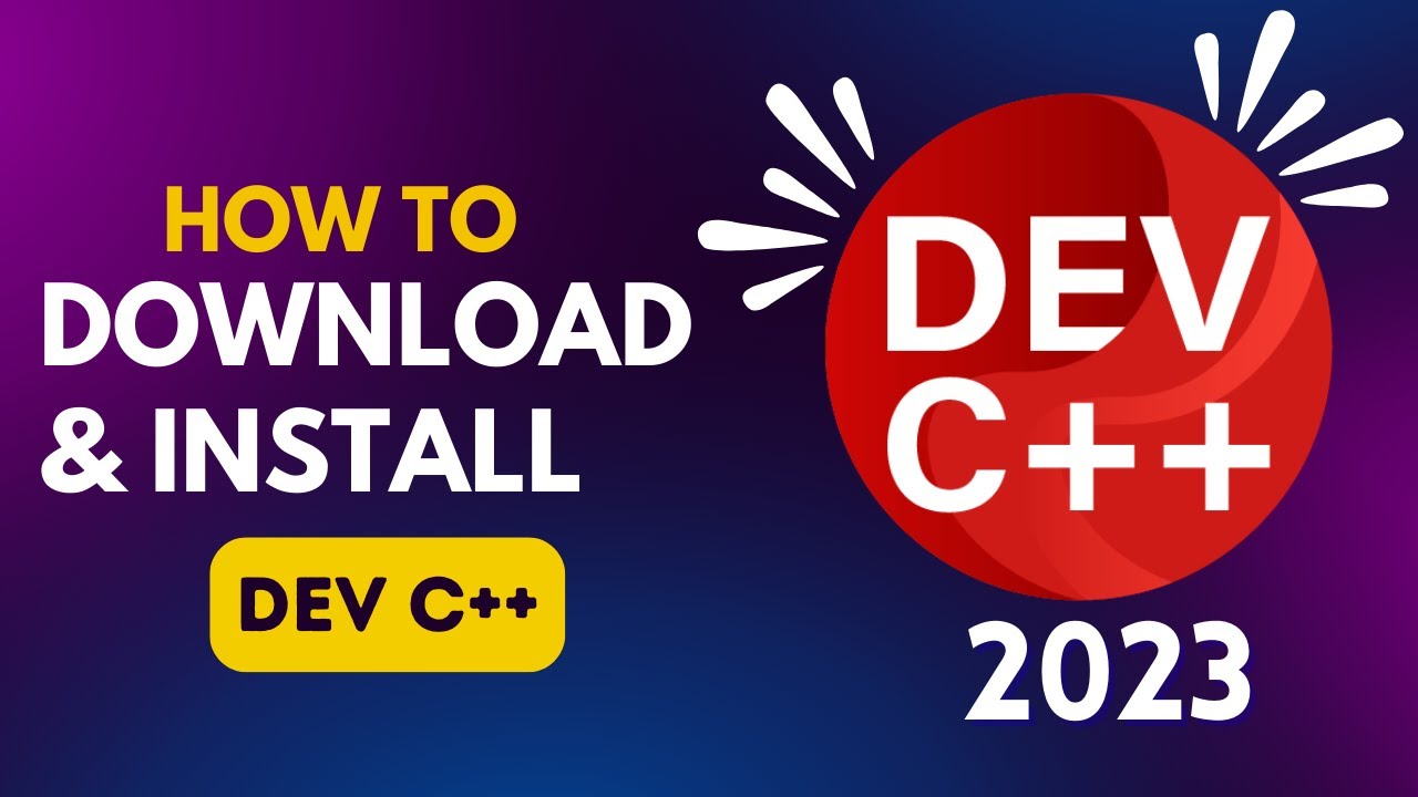 How to download Dev c++ compiler 2023 | Dev c++ red