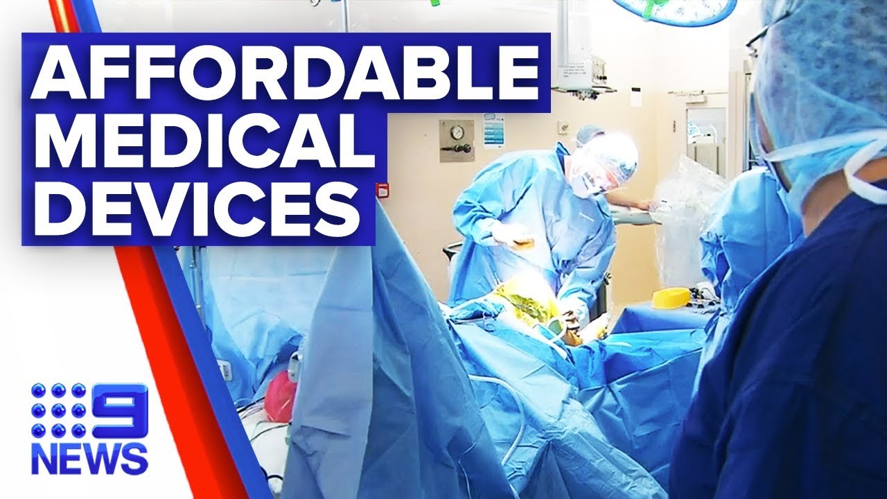Thousands of medical devices made affordable | Nine News Australia