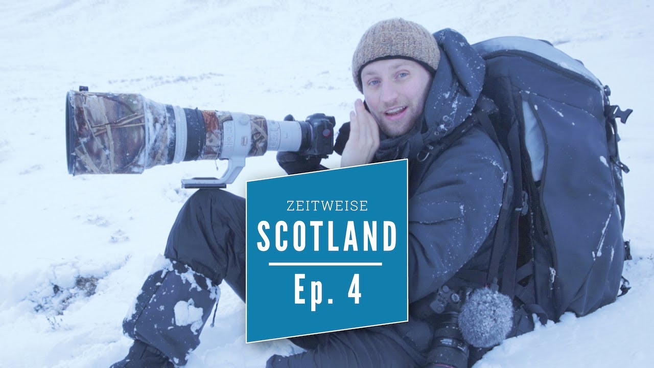 Scheitern im Schnee - Naturfotografie in Schottland