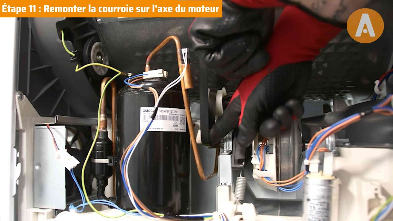 Comment changer la courroie d'un sèche-linge ?