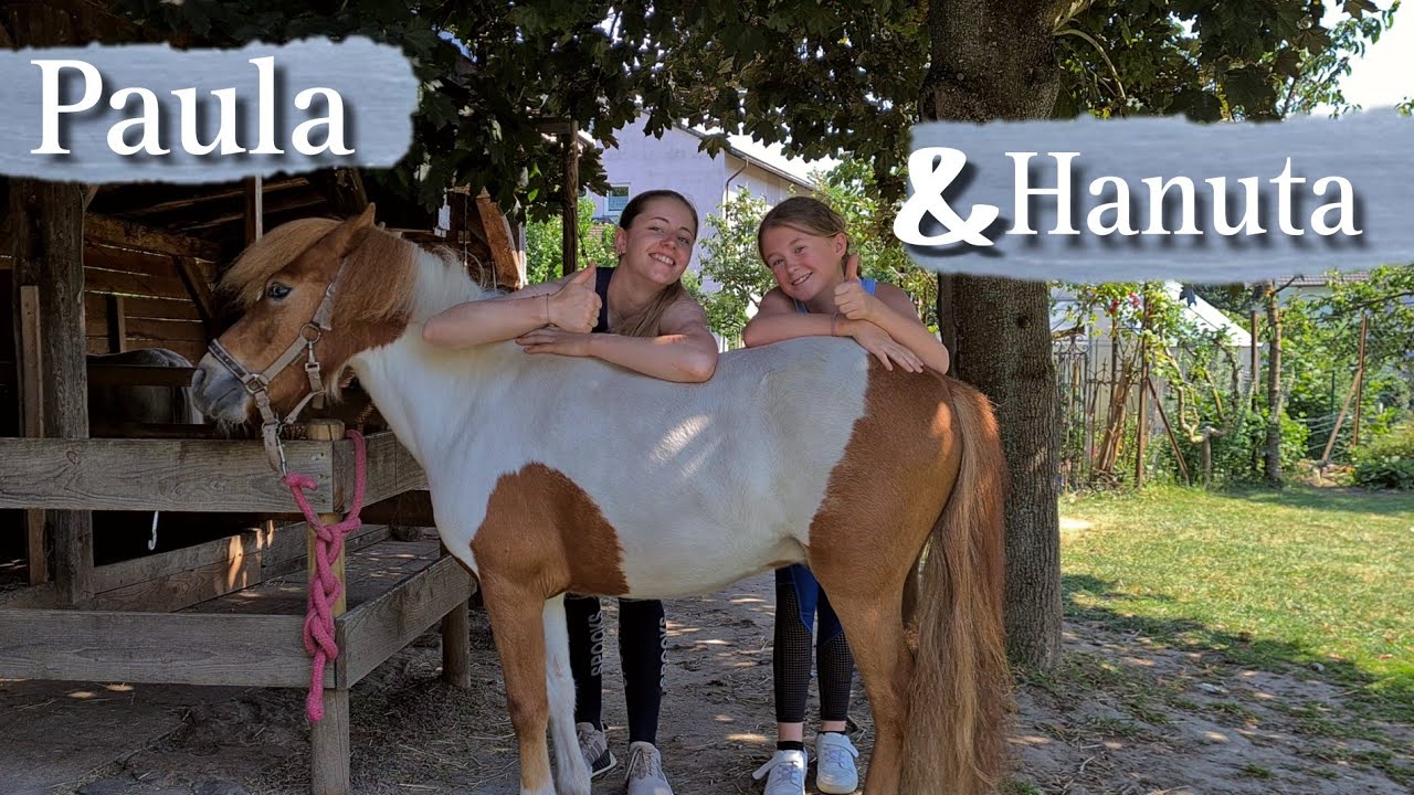 Reitstunde mit Paula und Hanuta✨️🩷