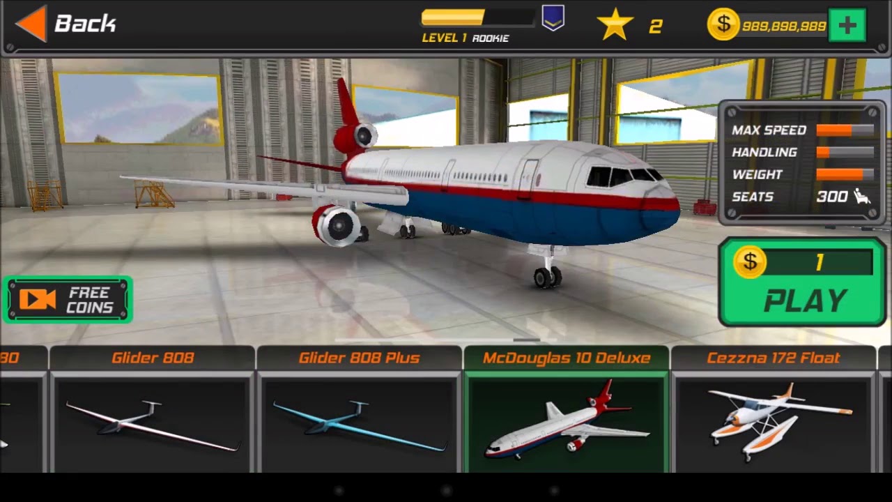 Flight Pilot Simulator 3D Incredible Money & IAP Hack MOD APK for Android