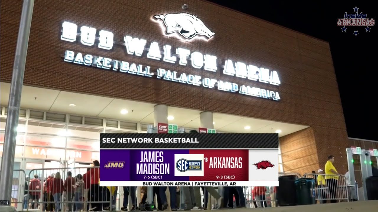 #18 Arkansas vs. James Madison 12/29/2025