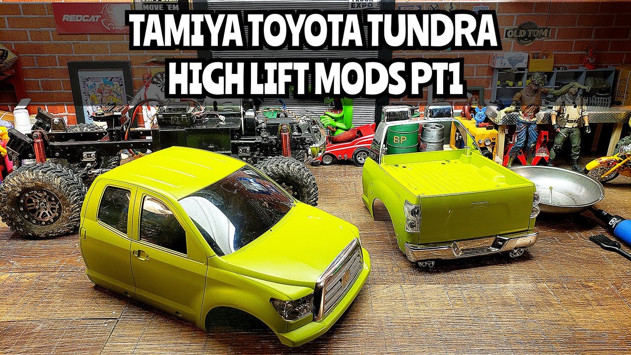 Tamiya Toyota Tundra High Lift Mods, часть 1
