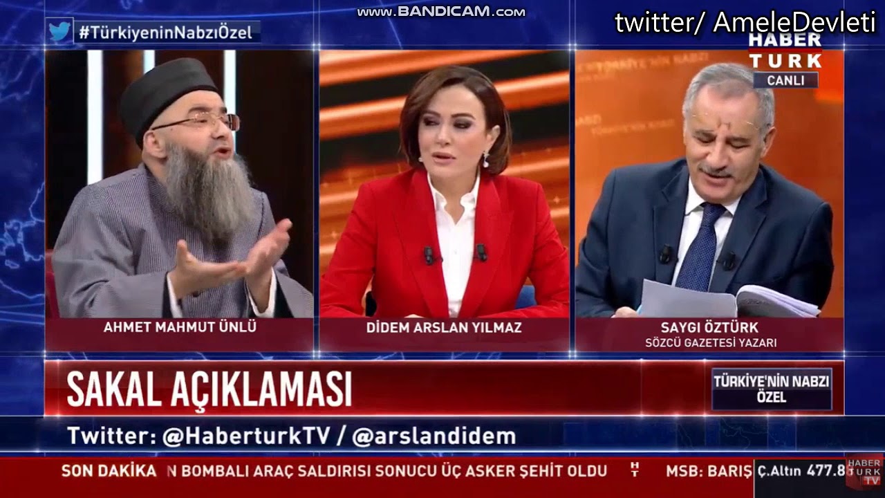 Cübbeli Ahmet'e sorulan 