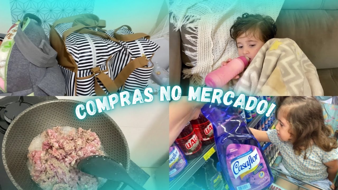 ORGANIZANDO TUDO PARA O PARTO - COMPRAS NO MERCADO