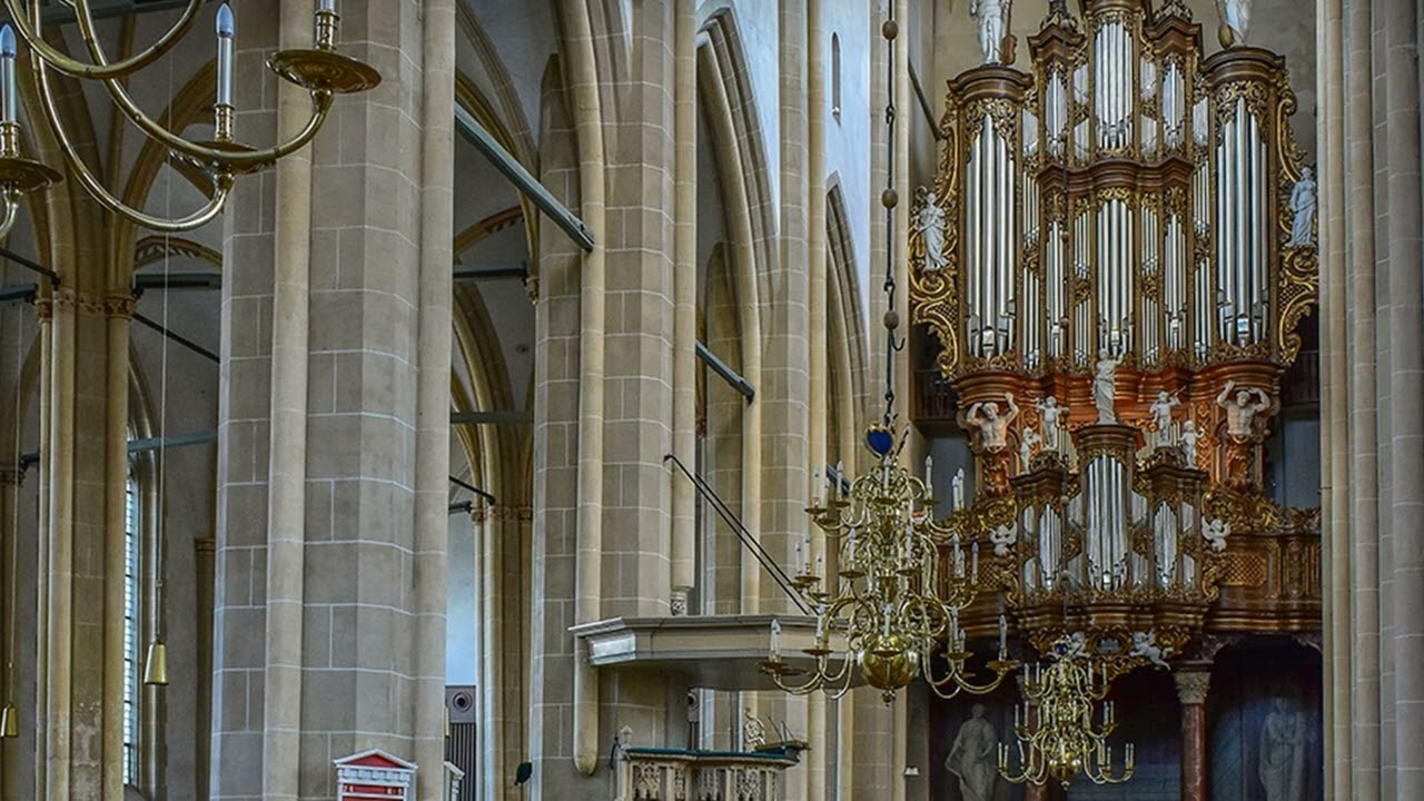Lichtstad met uw paarlen poorten  Hinsz orgel Bovenkerk Kampen