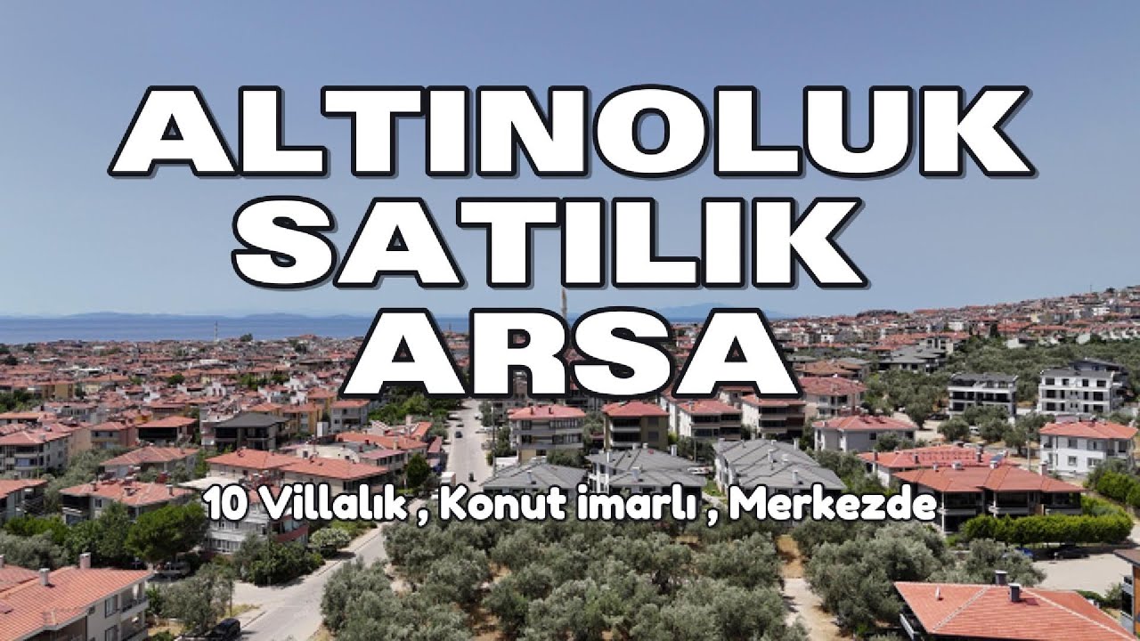 Altınoluk Satılık Arsa / Merkezde / Konut İmarlı / 1811 m2