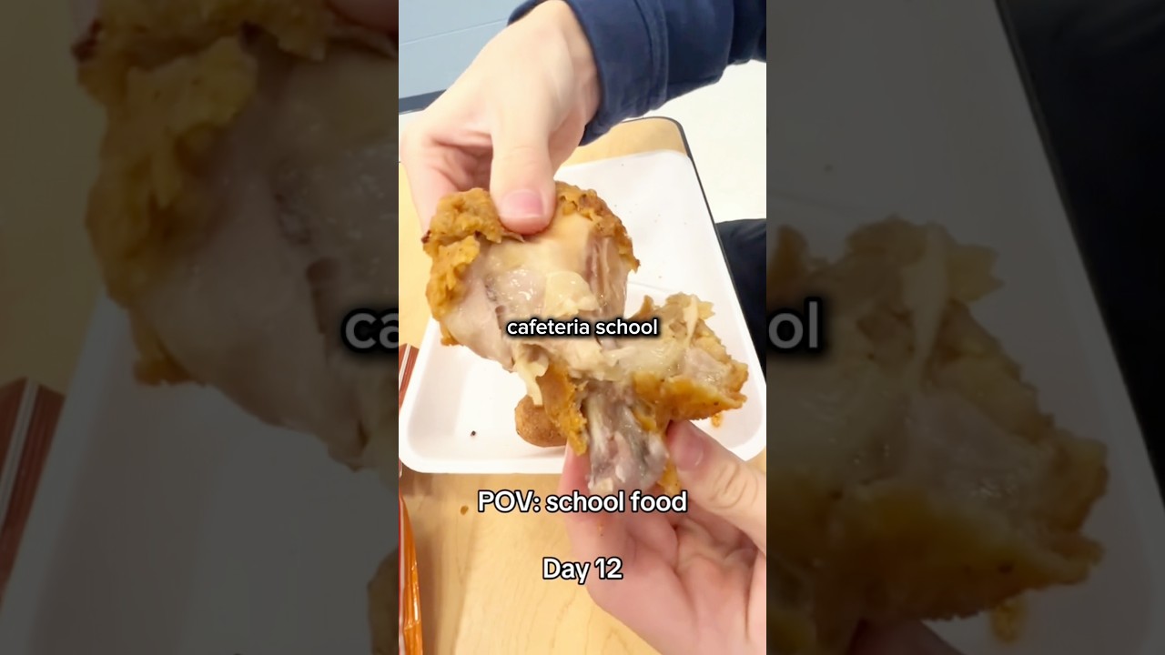 Обзор обеда в школьной столовой 🌯🍱 (лучший обед на данный момент)
