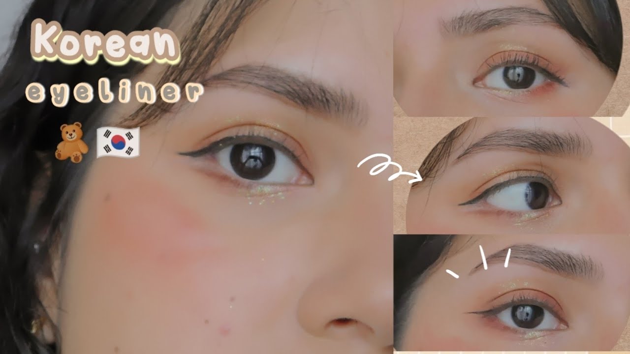 delineado de ojos coreano 5 estilos que uso para mi parpado caído 👁🧸