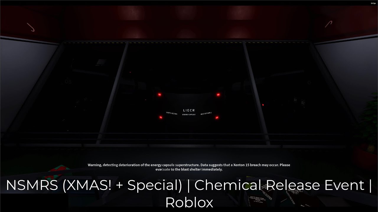 NSMRS (XMAS! + Special) | Thermodynamic Anchoring / Chemical Release Event | Roblox