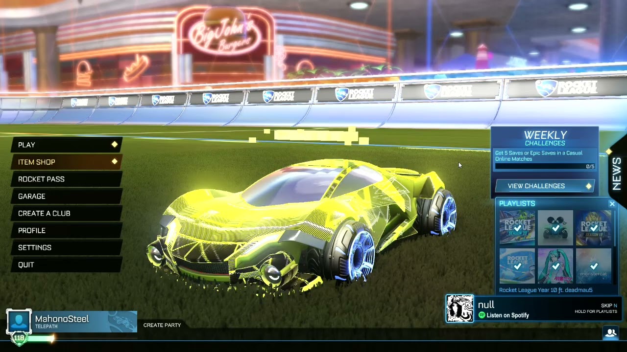 Ezekiel (Null) Rocket League