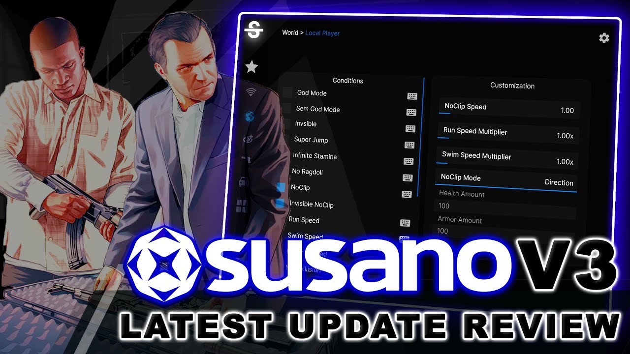 Обзор последнего обновления Susano V3 FiveM