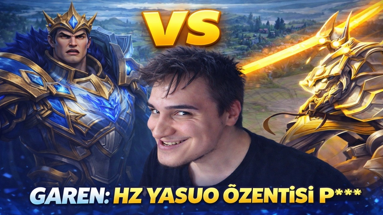 HAZRETİYASUO - HZ YASUO &Ouml;ZENTİSİ DEDİ! D&Ouml;NEN Y****K SALDIRISI VS HZ YASUO GAREN'İ DARMADUMAN ETTİK!