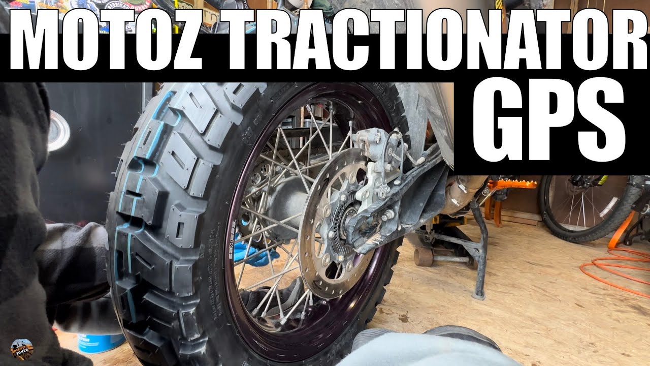 Motoz Tractionator GPS установлен и первые впечатления от поездки