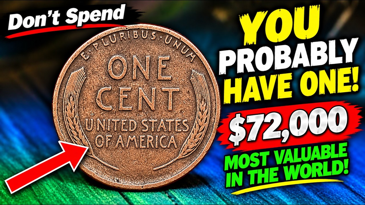 Most Valuable Wheat Pennies in the World &mdash; 4 Rare Coins Worth Up to $72,000!