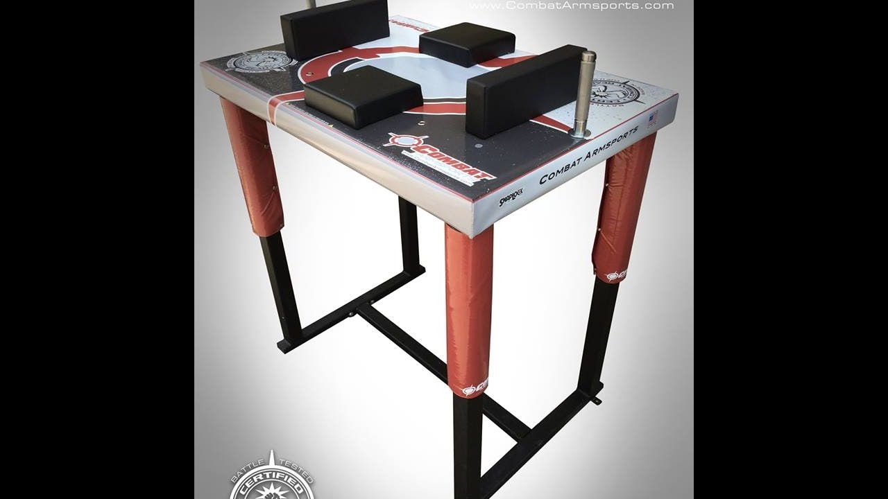 Combat Armsports Professional Armwrestling Tables