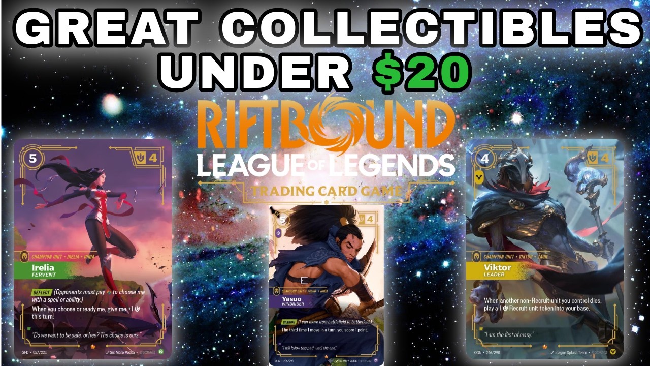 RIFTBOUND TCG | Market Watch | Cool Collectibles Under $20